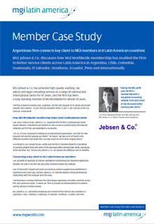 Full screen shot of front page of Case Study